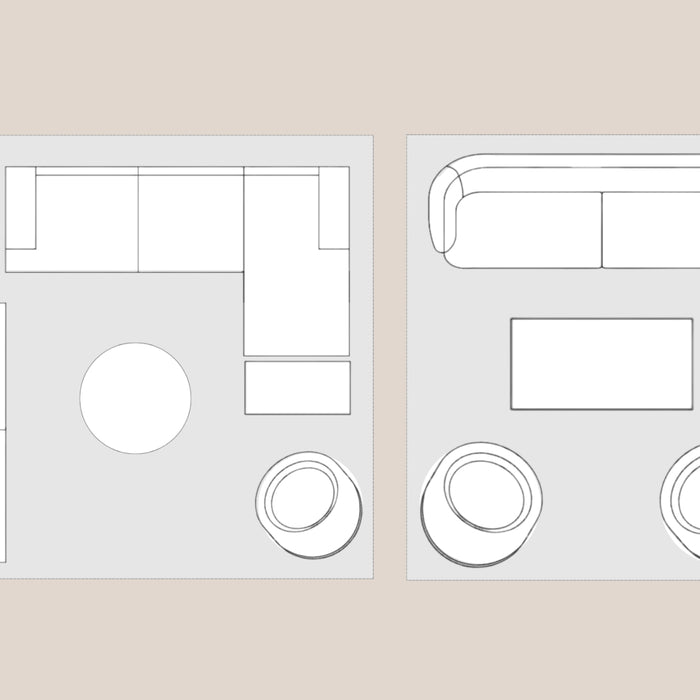 Living Room Love With Our In-House Interior Designer: 6 Optimal Layouts