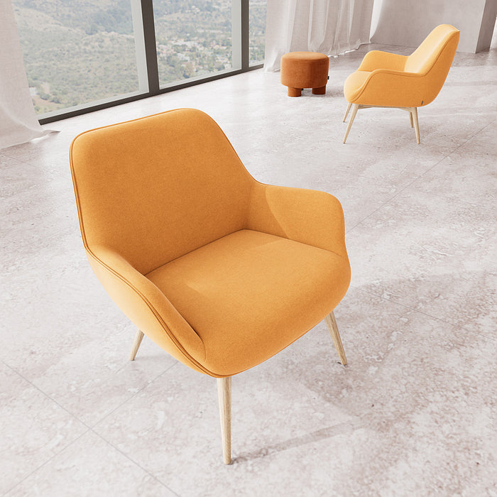 Oscar Chair, Sunday Curry, Oak Soap Legs