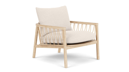 Enzo Chair, Maya Cream, Oak Soap Frame