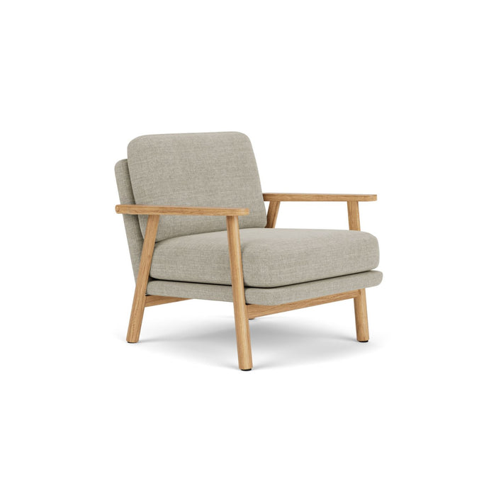 Archie Chair Vega Sand Dune Oak Legs