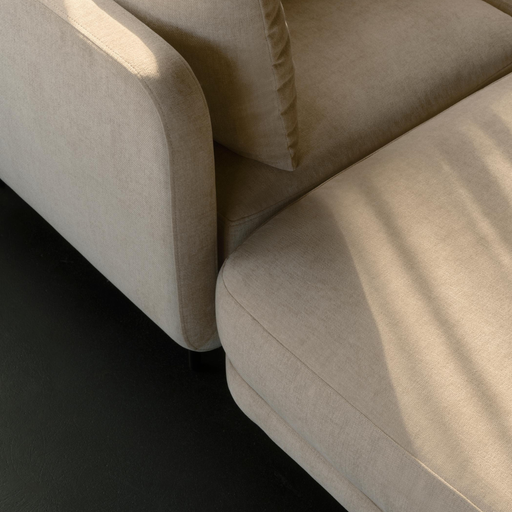 Maison Modular, 3 Seater Chaise, Danny Cream