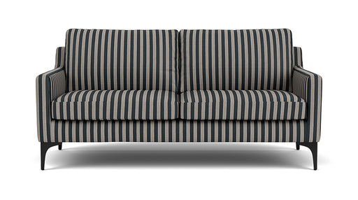 Anna 2-Seater Sofa, Straight Latte Black