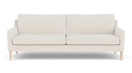 Anna 3-Seater Couch, Free Dune, Oak Soap Legs