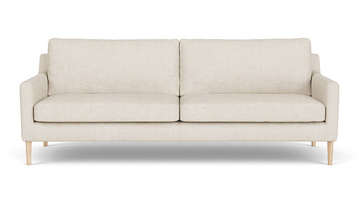 Anna 3 Seater, Moonlight Sand, Oak Soap Legs