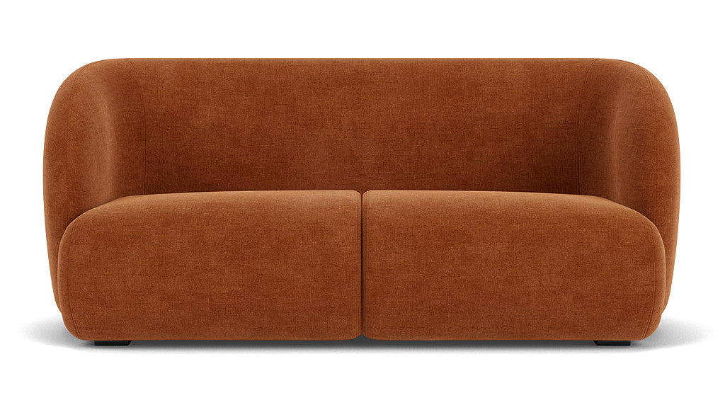 Paula 2-seater Sofa, Moss Rust