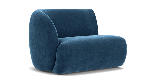 Paula Modular Sofa Arm Left, Planet Legion Blue