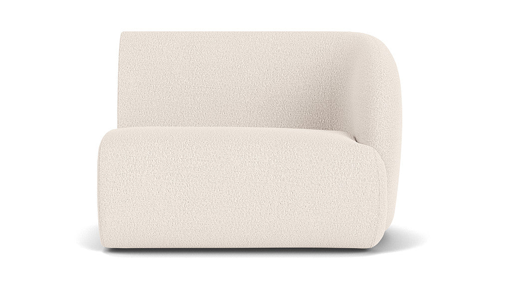 Paula Modular Sofa Arm Right, Maya Cream