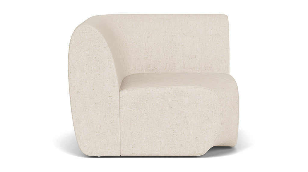Paula Modular Sofa Corner Left, Moonlight Sand