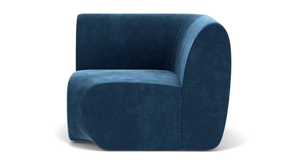 Paula Modular Sofa Corner Right, Planet Legion Blue