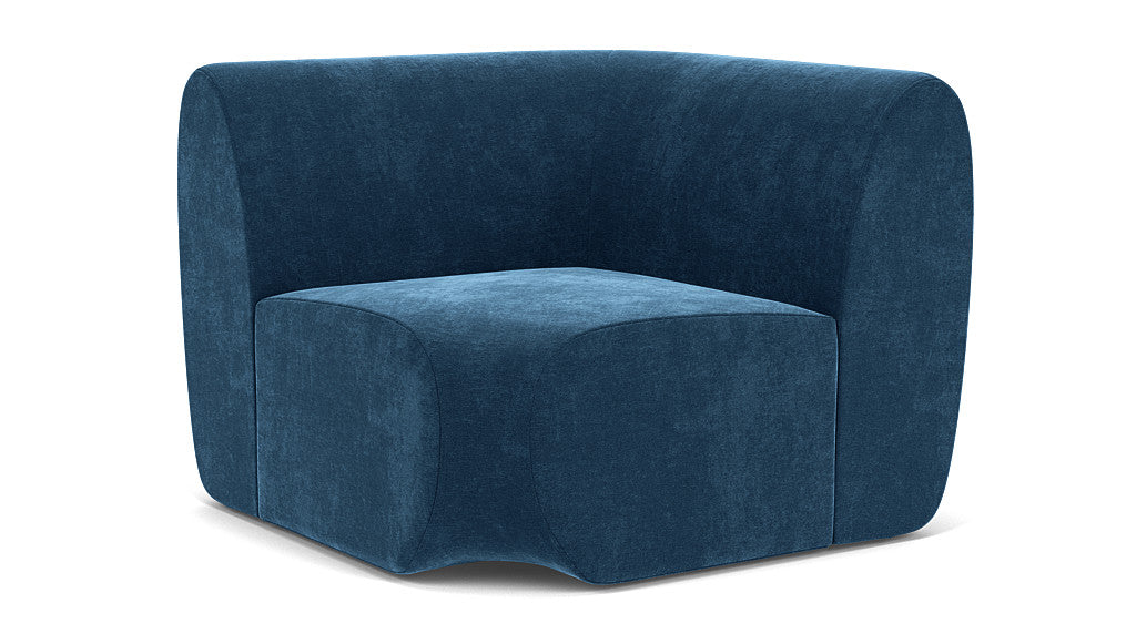 Paula Modular Sofa Corner Right, Planet Legion Blue