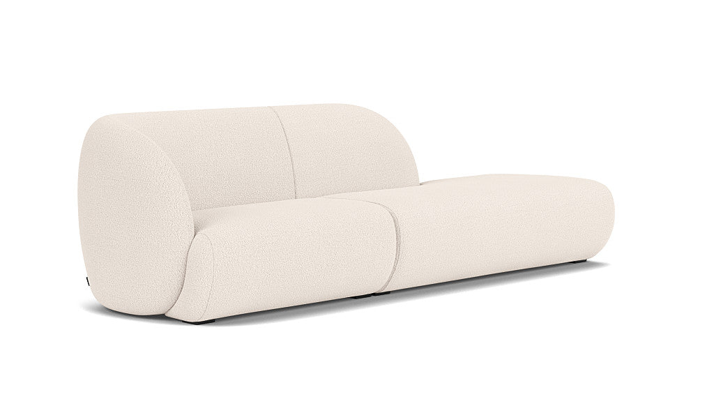 Paula Modular, 3.5 Seater Open End Right, Maya Cream