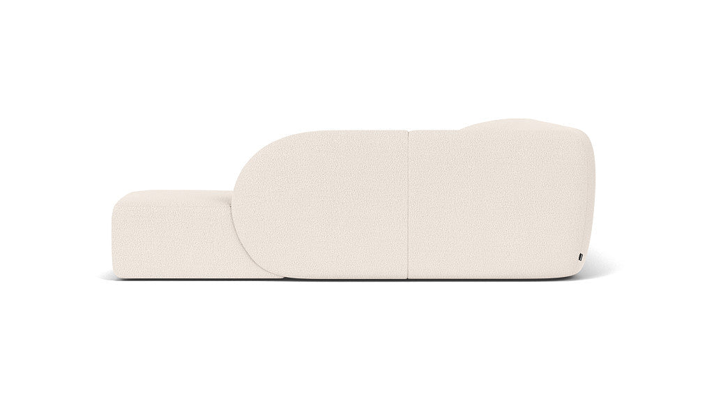 Paula Modular, 3 Seater Open Chaise Right, Maya Cream