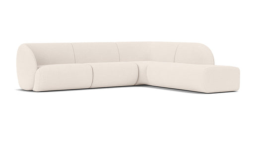 Paula Modular, 3 Seater Open Chaise Right, Maya Cream