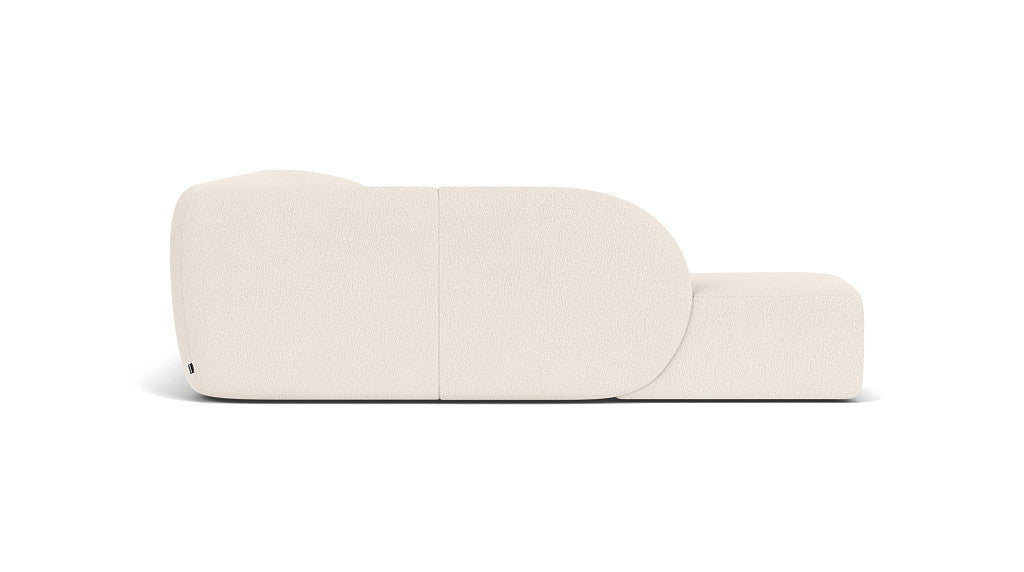 Paula Modular, 3 Seater Open Chaise Left, Maya Cream