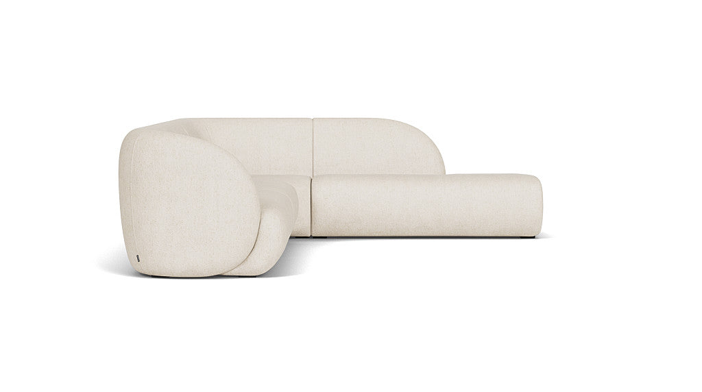 Paula Modular, 3 Seater Open Chaise Right, Moonlight Sand