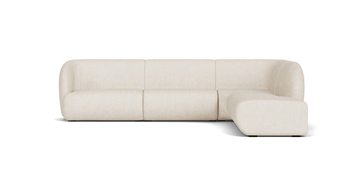 Paula Modular, 3 Seater Open Chaise Right, Moonlight Sand