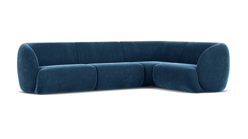 Paula Modular, Corner Sofa Right, Planet Legion Blue