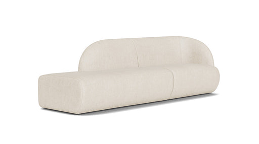 Paula Modular, 3.5 Seater Open End Left, Moonlight Sand
