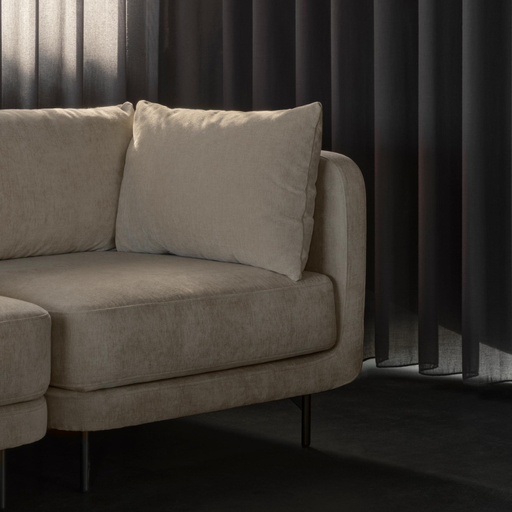 Maison Modular, 3 Seater Chaise, Danny Cream