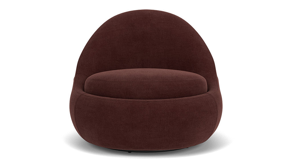 Babette Chair, Moss Burgundy