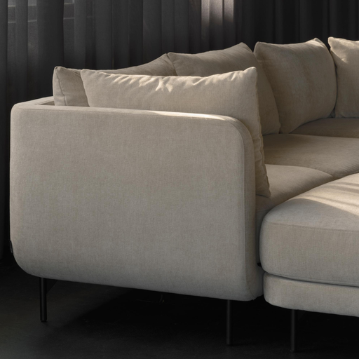 Maison Modular, 3 Seater Chaise, Danny Cream