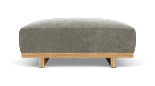 Aya Footrest, Planet Grey Green