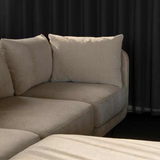 Maison Modular, 3 Seater Chaise, Danny Cream