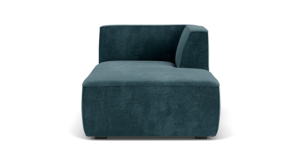 Dane Chaise Arm Right, Danny Dusty Blue