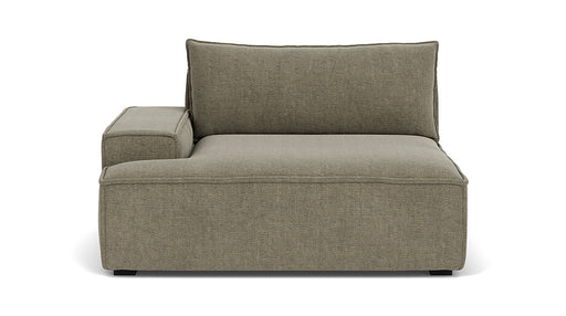 Daphne, Module Couch, Arm Left, Free Sage