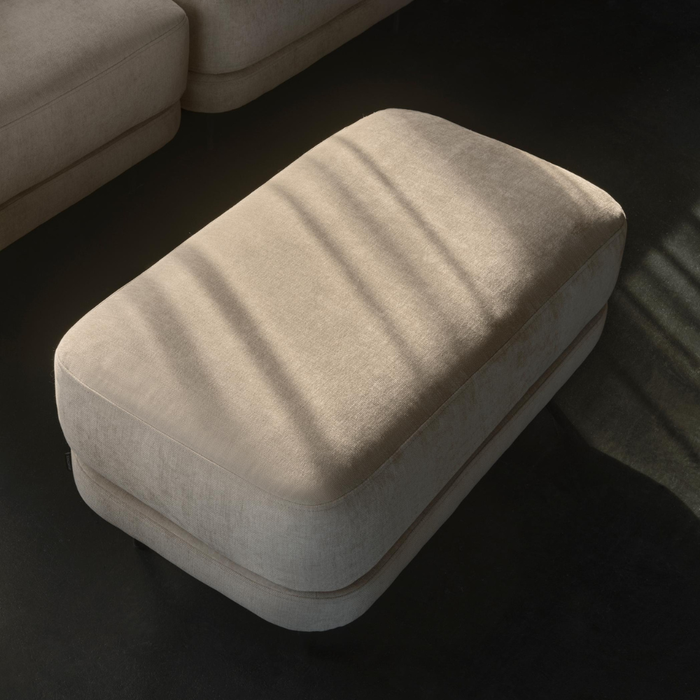 Maison Footrest Module, Danny Cream