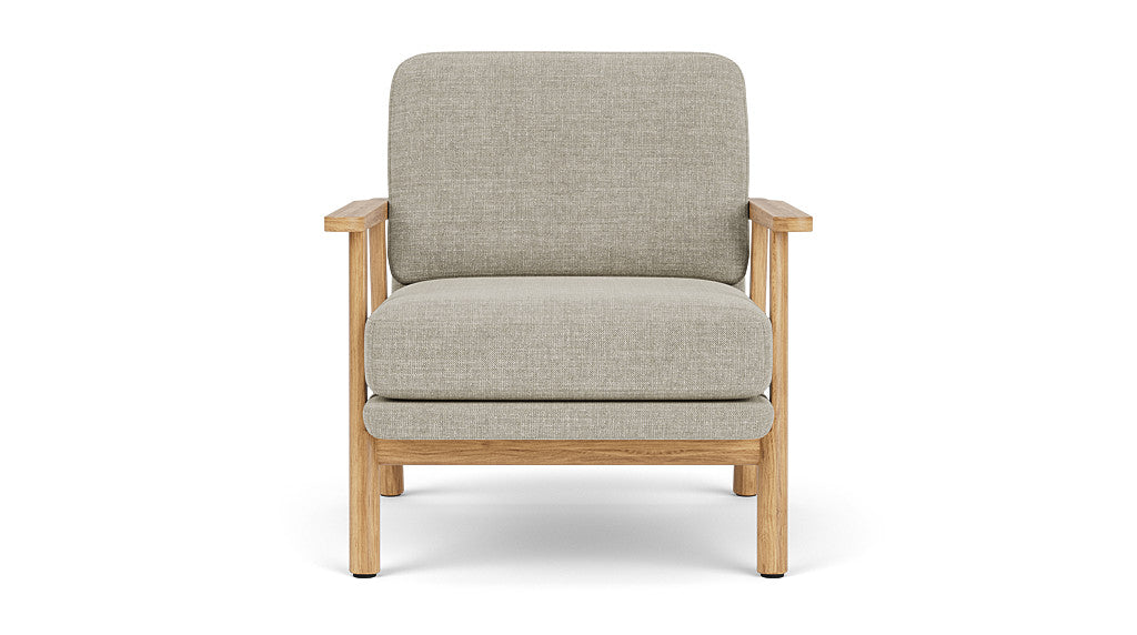 Archie Chair Vega Sand Dune Oak Legs