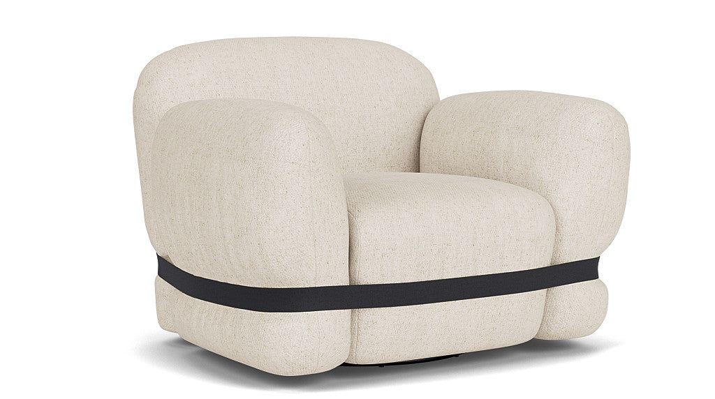 Squeeze Swivel Chair, Moonlight Sand