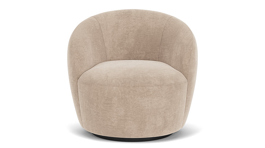 Rosie Swivel Chair, Danny Cream