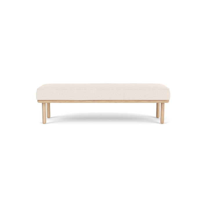 Randi Bench Maya Cream Oak Soap Legs