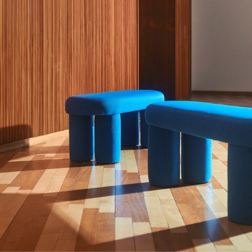 Charlie Bench, Mark Cobalt Blue