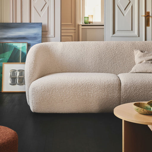 Paula 3 Seater Couch, Maya Cream