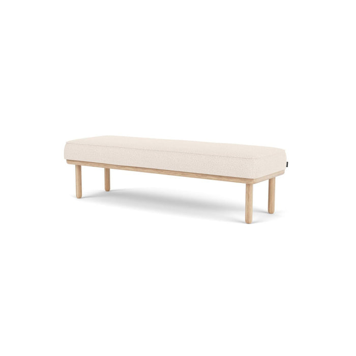 Randi Bench Maya Cream Oak Soap Legs