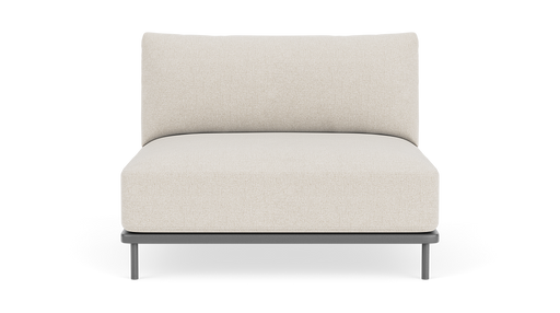 Vincent Outdoor, Module,1 seater, Martinique,Anthracite Grey