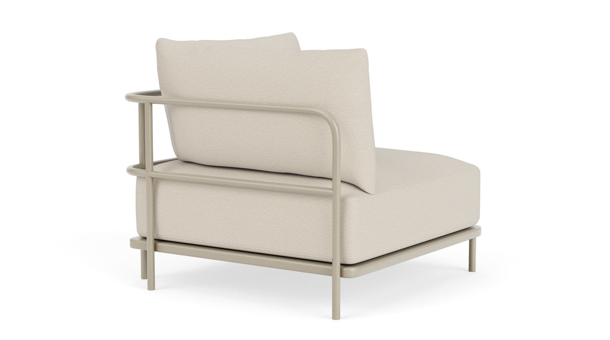 Vincent Outdoor, Module,Corner, Sandshell,Coral Sand