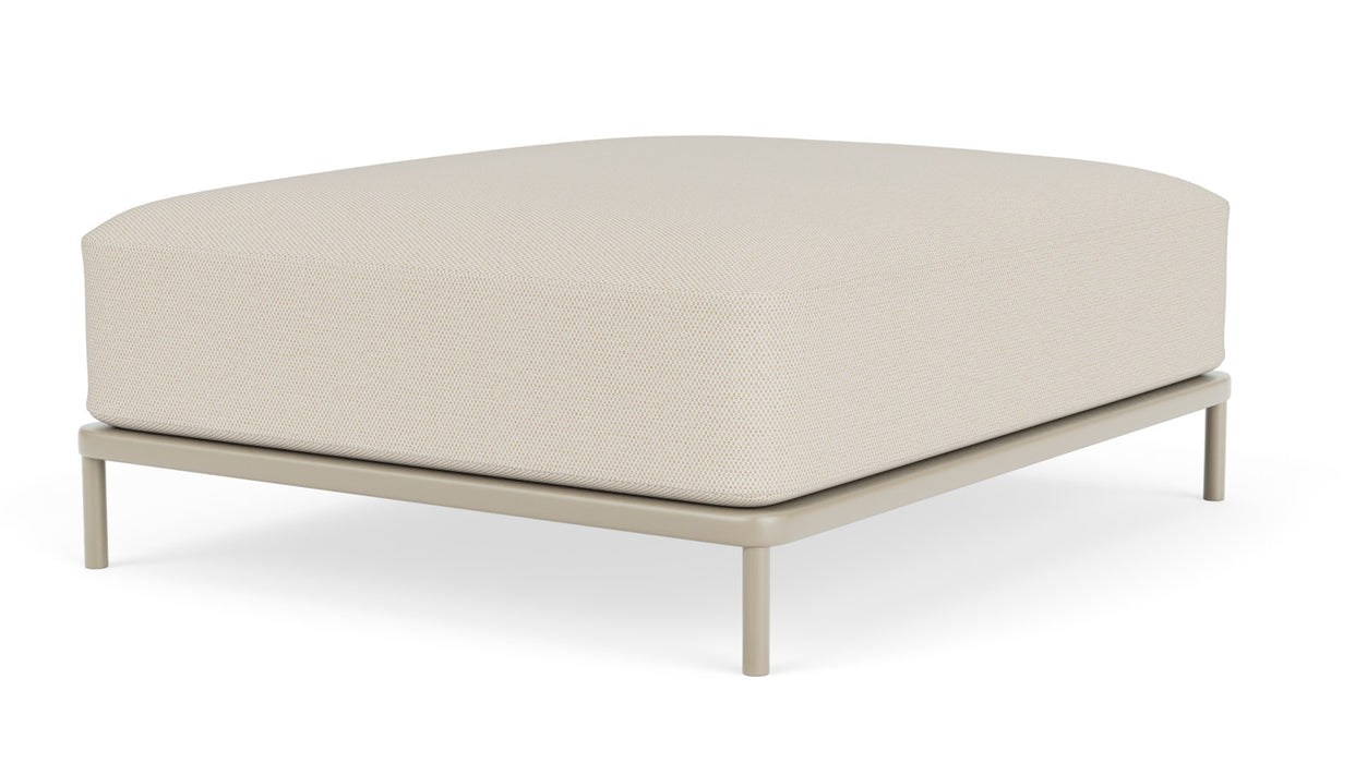 Vincent Outdoor, Module,Footrest, Sandshell,Coral Sand