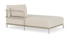 Vincent Outdoor, Module,Chaiselong arm left, Sandshell,Coral Sand