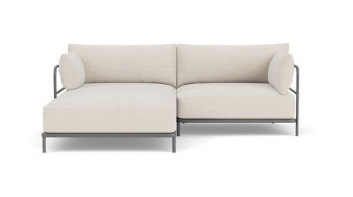 Vincent, Outdoor, 3 Seater Chaise Left, Martinique, Anthracite Grey