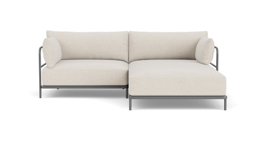 Vincent, Outdoor, 3 Seater Chaise Right, Martinique, Anthracite Grey