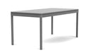 Vincent Outdoor Table, Anthracite Grey,44x88