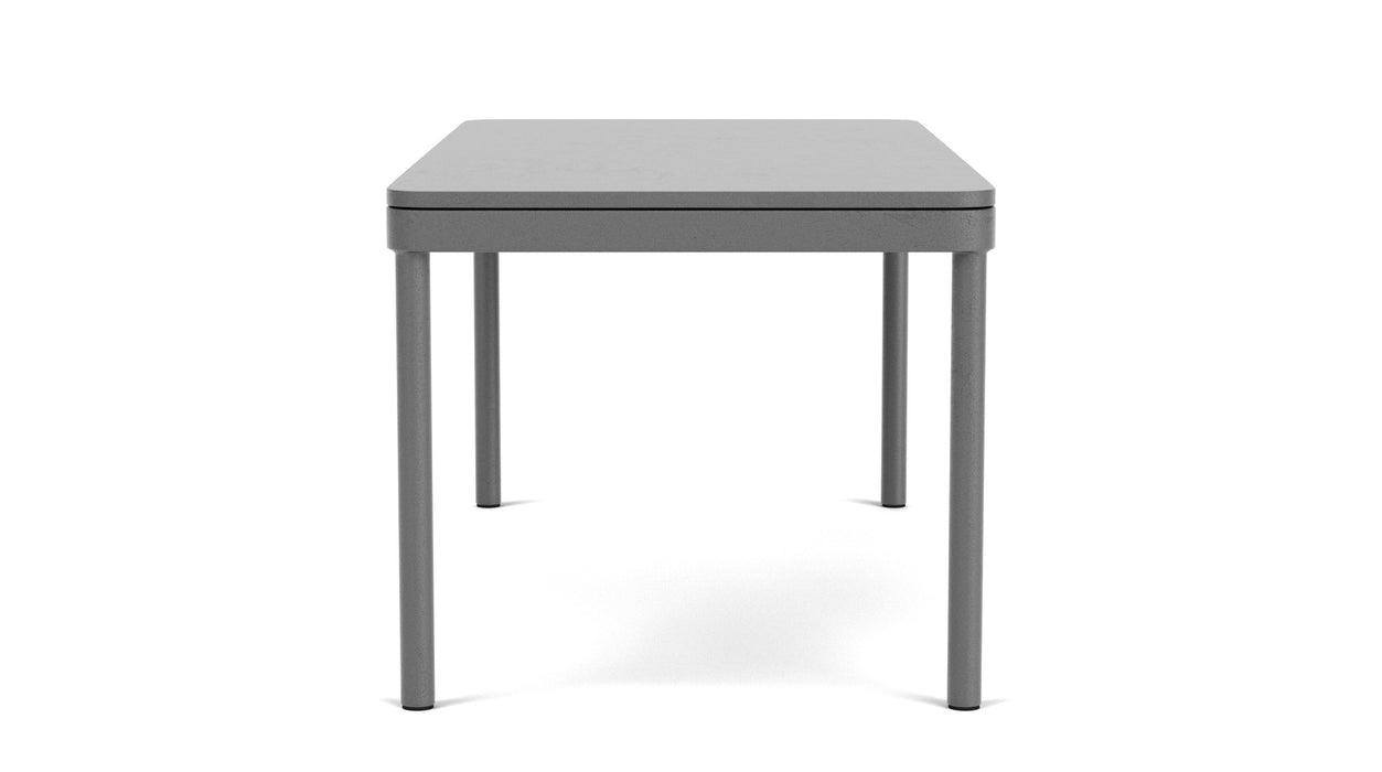 Vincent Outdoor Table, Anthracite Grey,44x88