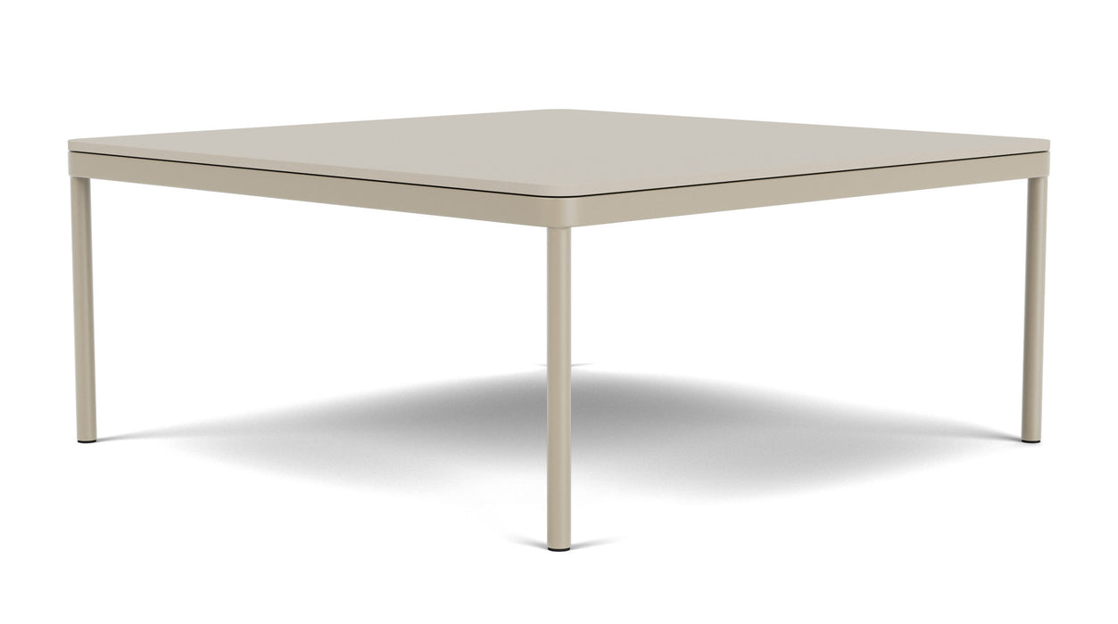 Vincent Outdoor Table, Coral Sand,88x88