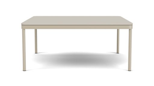 Vincent Outdoor Table, Coral Sand,88x88