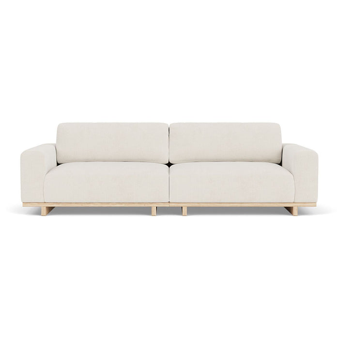 Aya 3.5 Seater Couch Free Dune, Oak Soap