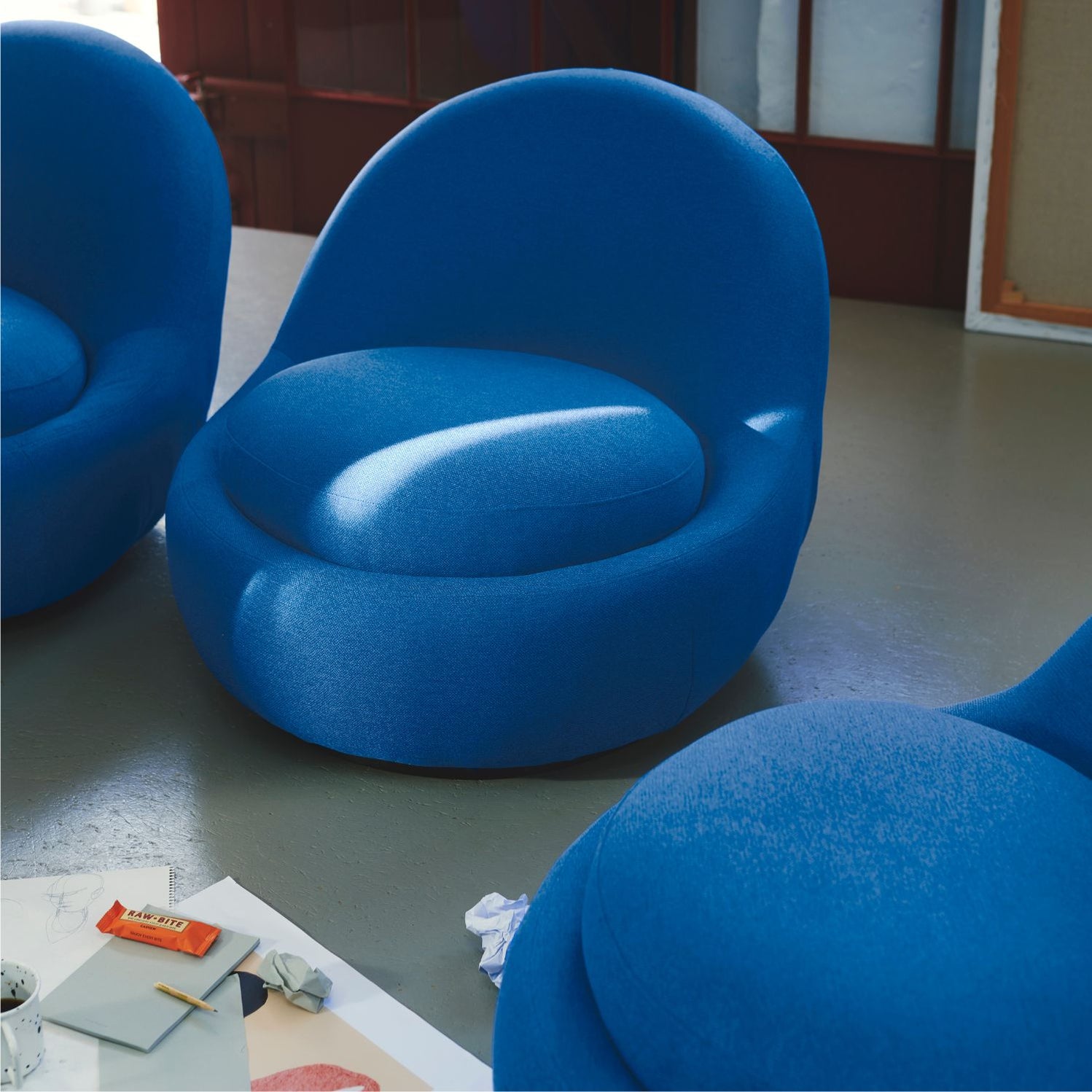 Babette Chair, Mark Cobalt Blue