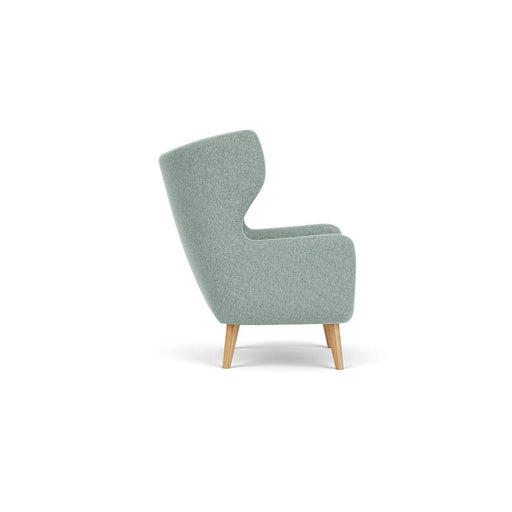 Craig Chair, Fabio Grey Green, Oak Soap Legs